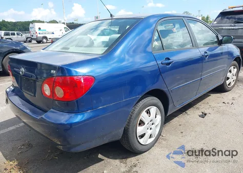 2006 Toyota Corolla Le from USA, damaged, VIN 2T1BR32E26C592525